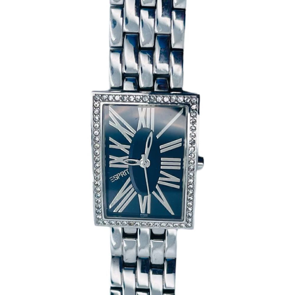 Esprit Silvertone Ladies Watch Euc